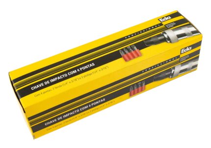 CHAVE DE IMPACTO COM 4 PEÇAS