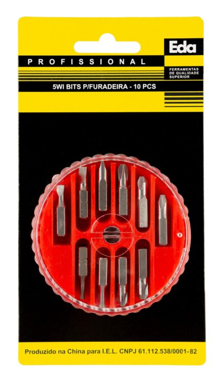 BITS PARA FURADEIRA C 10 PEÇAS